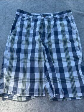 Islandia Men's Plaid Cotton Shorts size 30